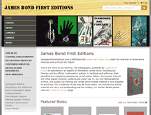 Tablet Screenshot of jamesbondfirsteditions.com